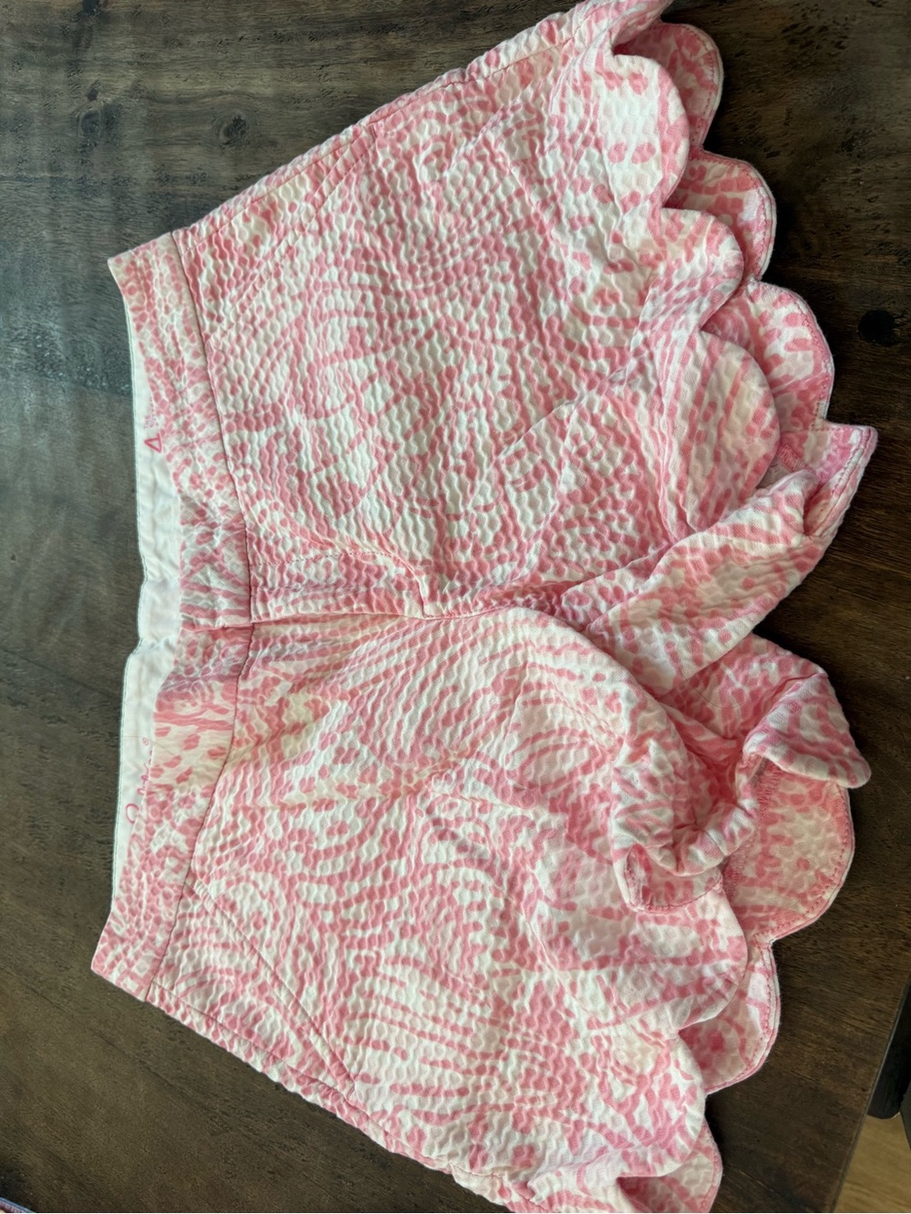 Lilly Pulitzer Pink and White Buttercup Shorts